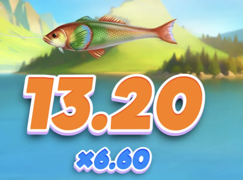 Fishing Club 2 by BGaming large multiplier win of x660 during real gameplay